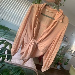 Gorgeous Jens pirate booty gauze top